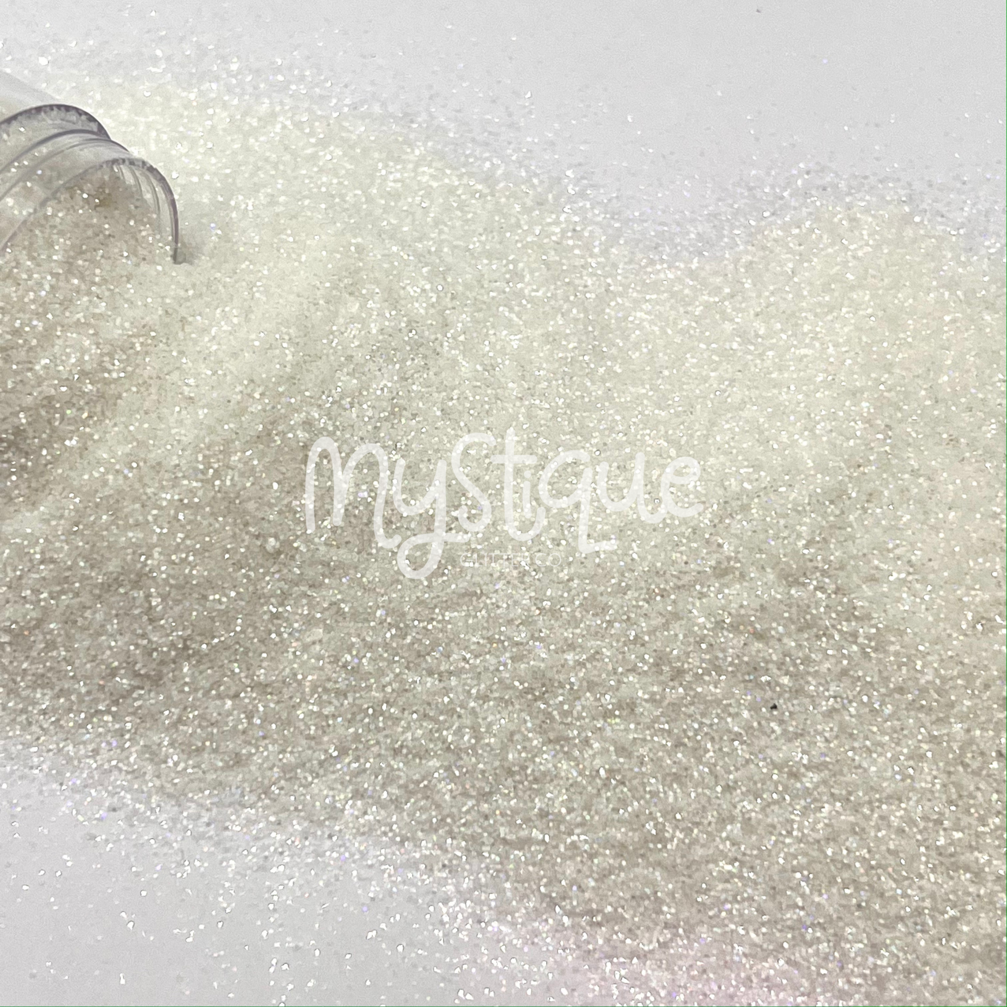 WHITE GLITTER – Mystic Art Glitters